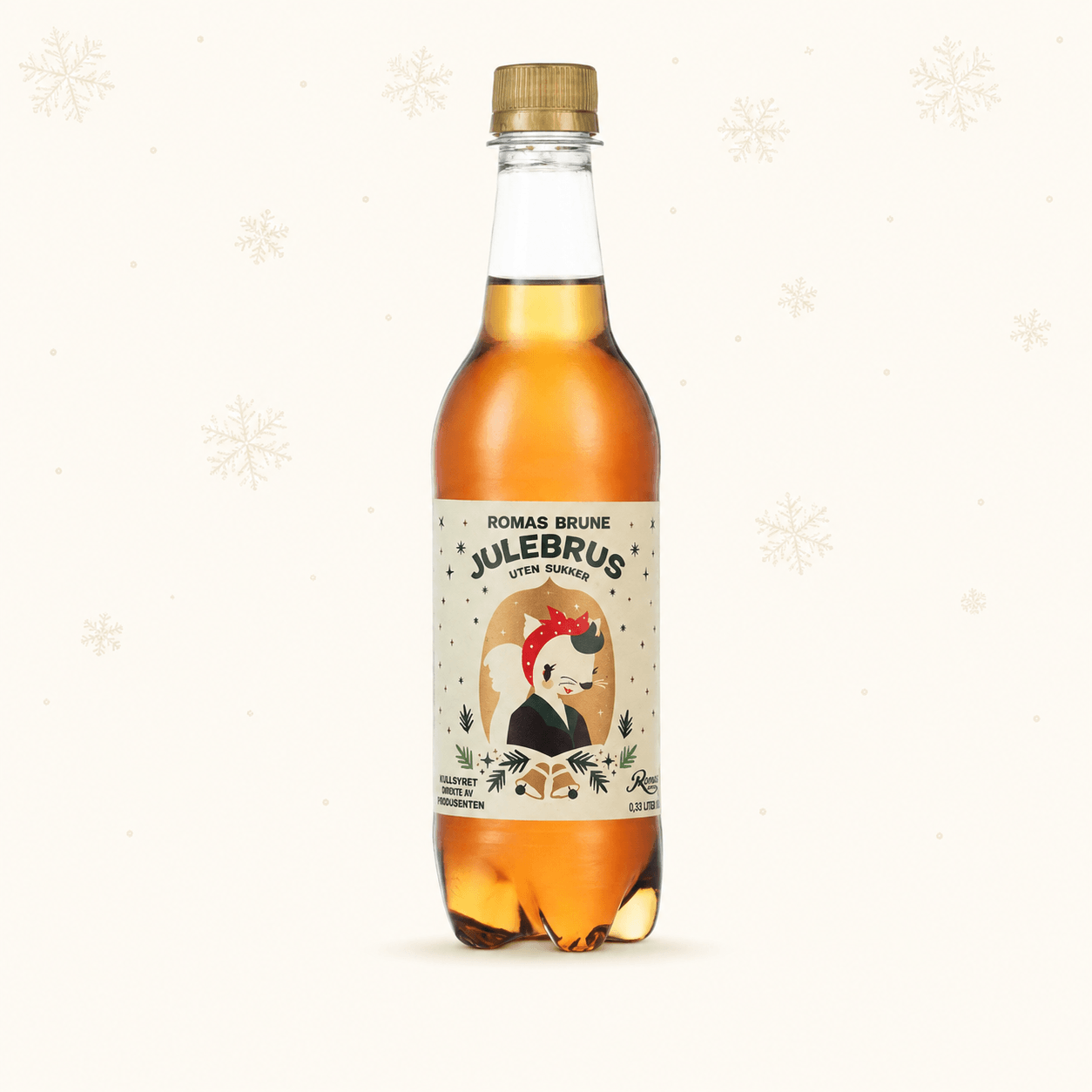 Romas brune julebrus uten sukker