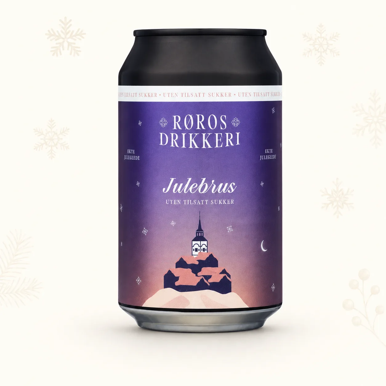Røros Drikkeri julebrus uten tilsatt sukker