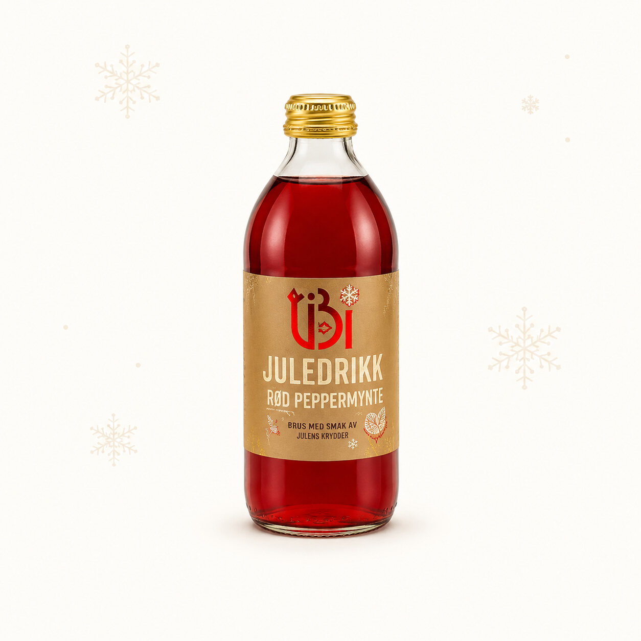 Juledrikk med pepperkakesmak