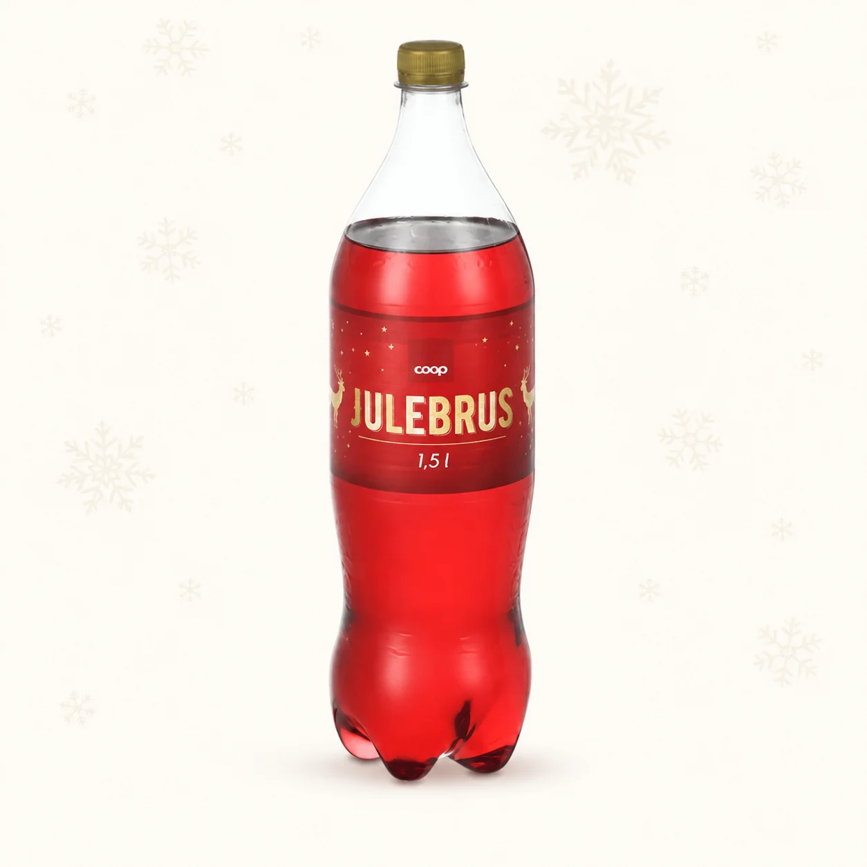 Coop rød Julebrus
